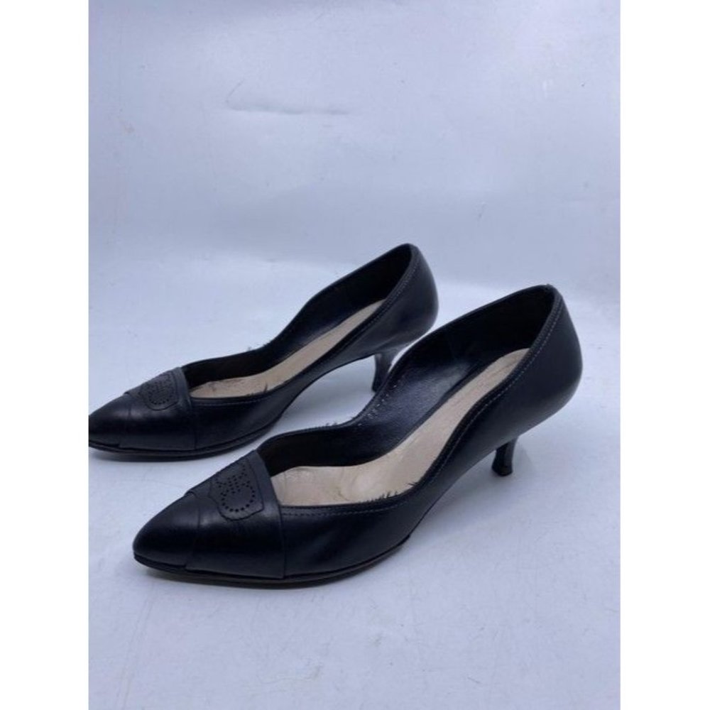 Salvatore Ferragamo Black Light Insignia Pumps Size Us - Picture 6 of 10